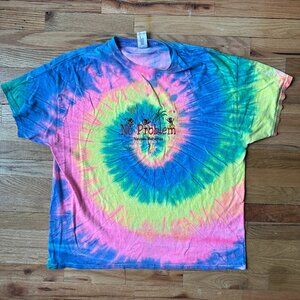 Novelty Travel Bahamas Tie Dye T Shirt [2X]